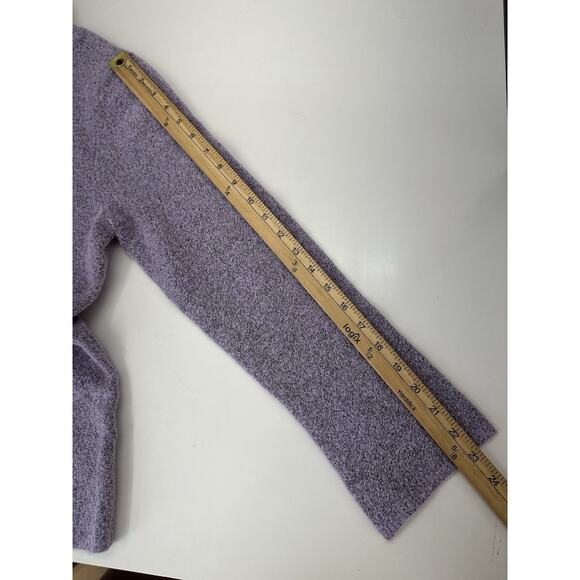 Sigrid Olsen Sport Womens Sweater Size Large Orch Bloom Purple Crowl Neck NWTs - Picture 10 of 12